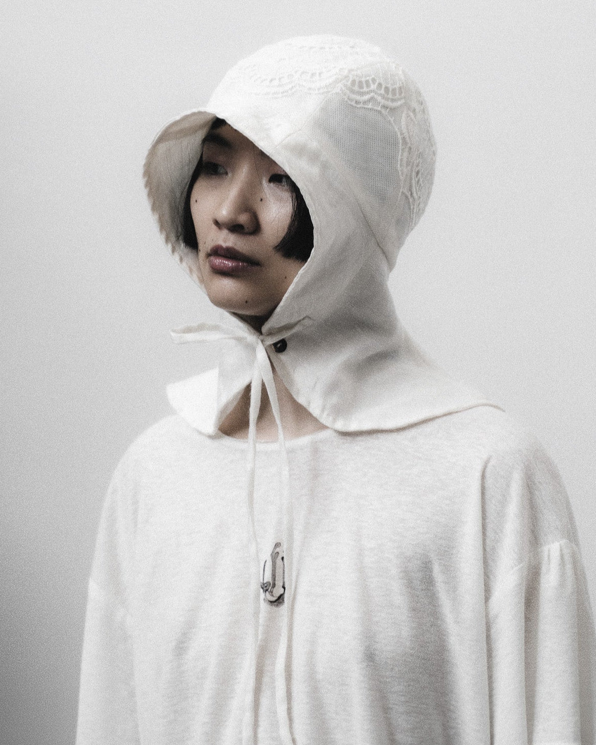 strazza hood white