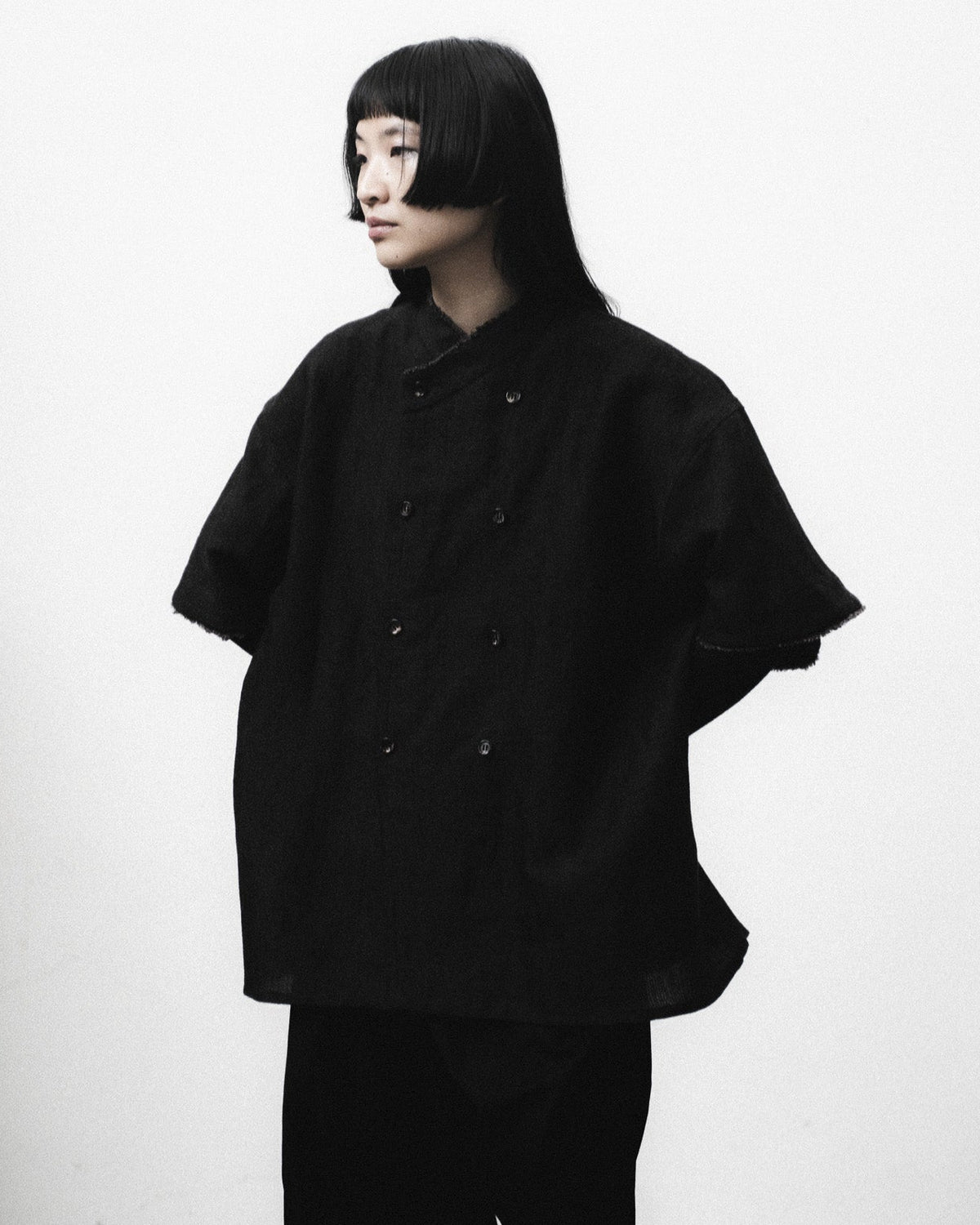 komo short sleeve shirt brown