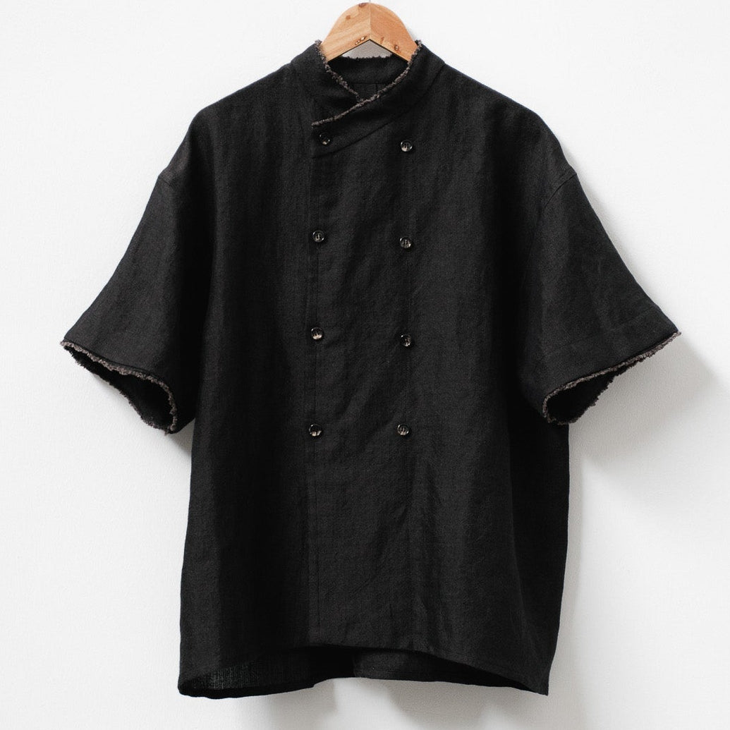 komo short sleeve shirt brown