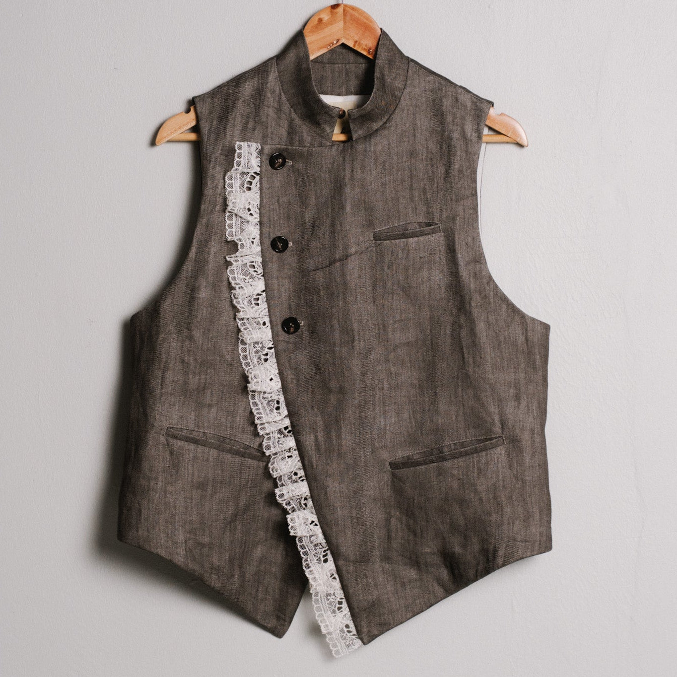 vivienne waistcoat grey