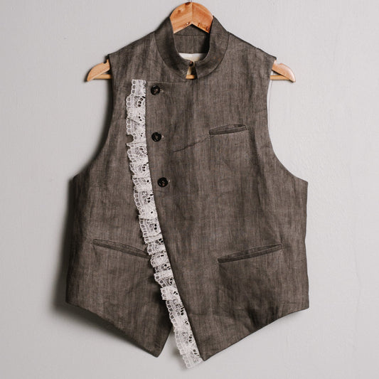 vivienne waistcoat grey