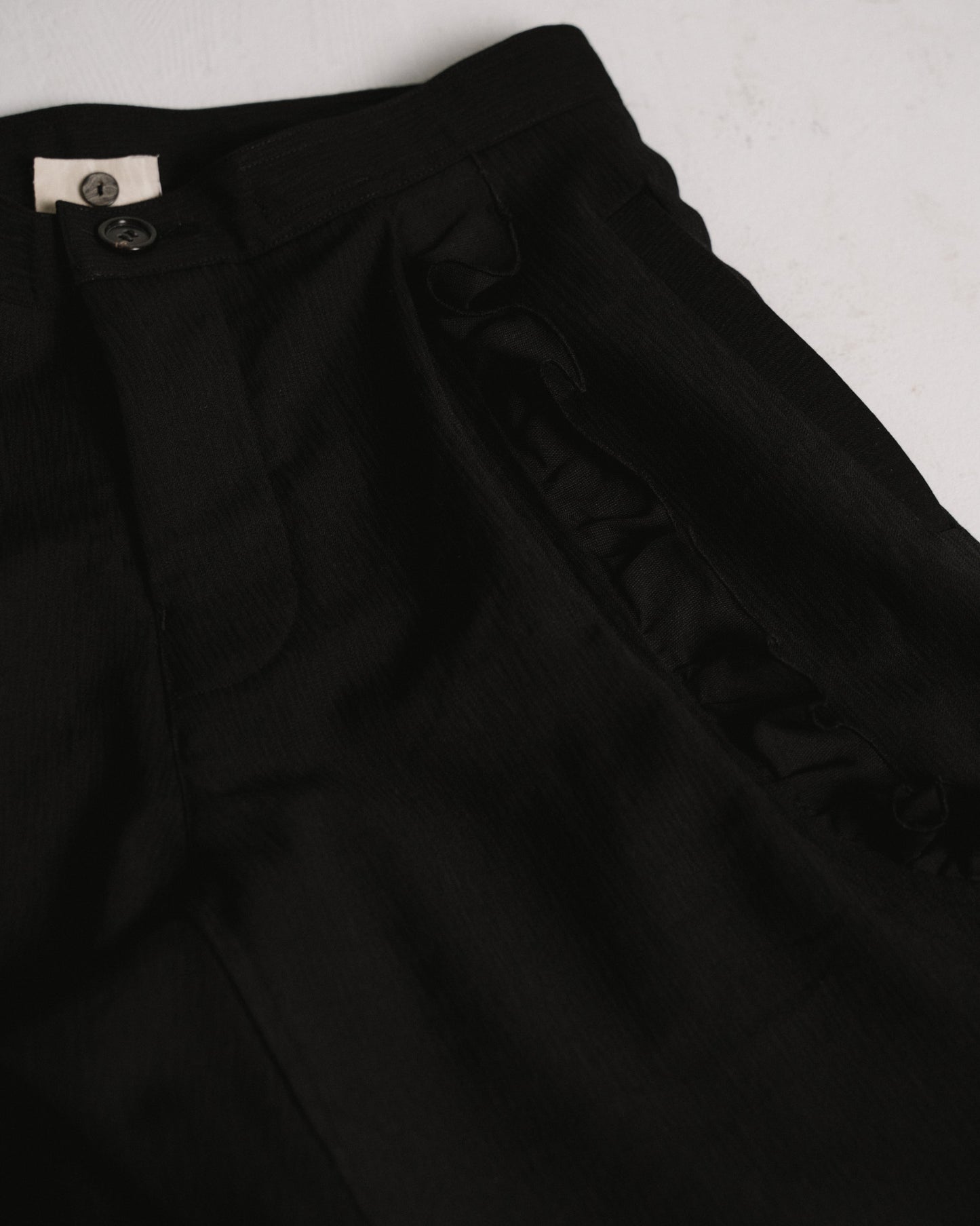 orchid shorts black