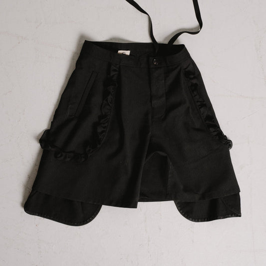 orchid shorts black
