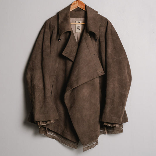 galgano blazer taupe