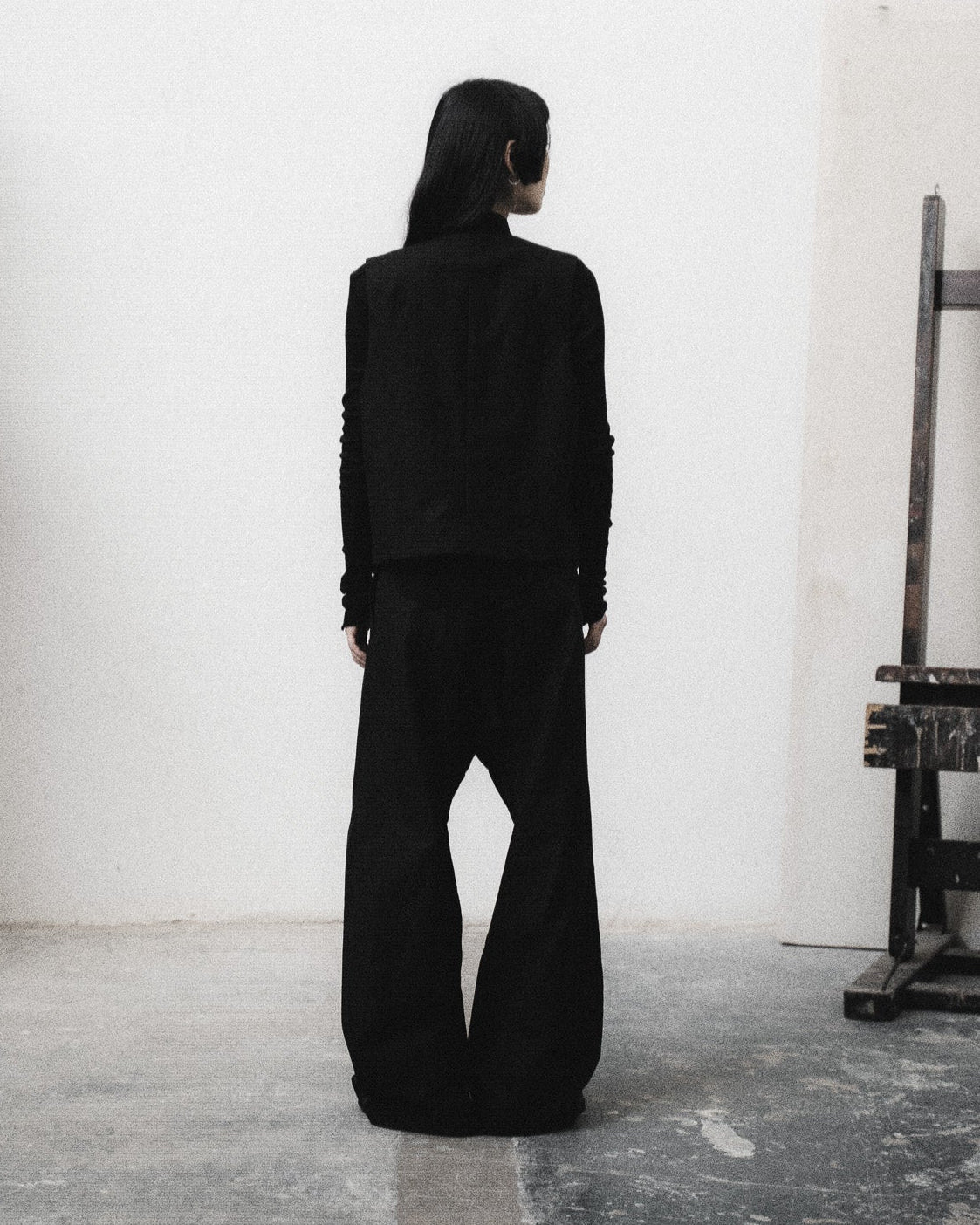 vivienne waistcoat black