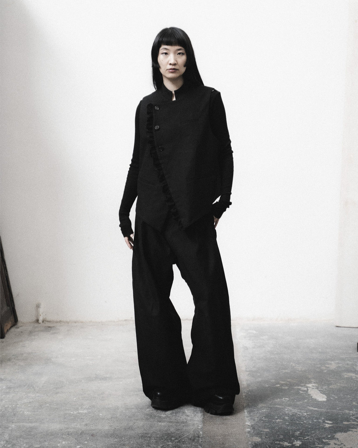 vivienne waistcoat black